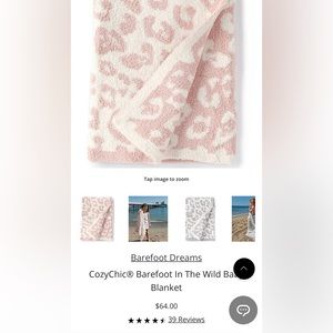 Barefoot Dreams Baby blanket and Baby socks set